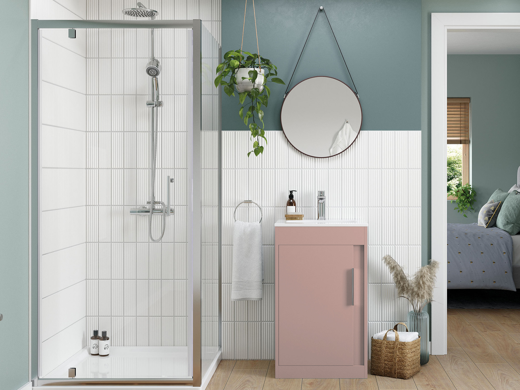 Elements Antique Rose Bathroom